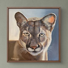 Dipinto olio su tavola di