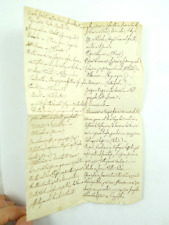 ANTICO MANOSCRITTO 1850