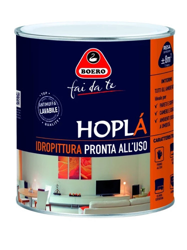 Idropittura lavabile hopla - lavabile, hopla'
