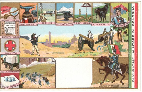 Italia cartolina reggimentale - cartolina,