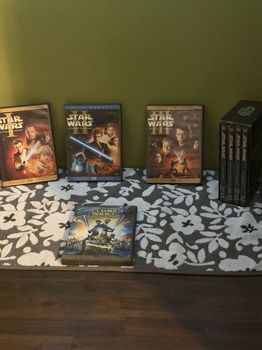 Star wars dvd lot complete - dvd,