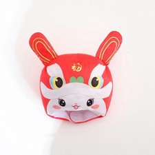 Cappello di peluche coniglio