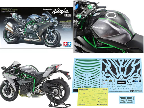Kit modellino moto - in, carbonio