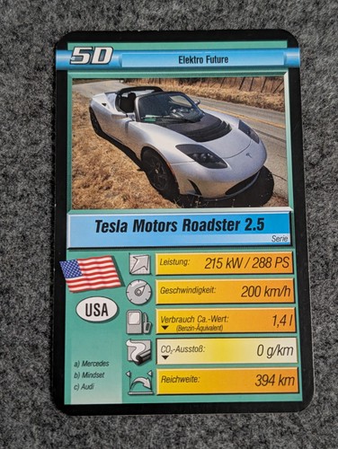 Tesla motors roadster 5d - tesla,