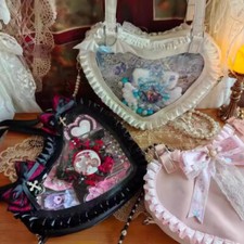 Borsa a tracolla in pizzo