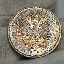 2 Lire 1901 RR Molto Raro SPL, Vittorio Emanuele III Regno D'Italia