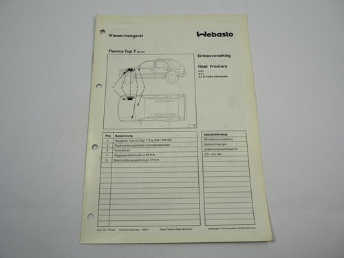 Opel frontera 2 4i - opel, a