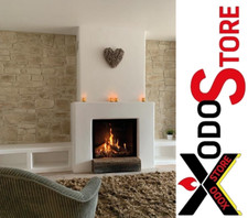 Camino gas M DESIGN 850 V True Vision + Rivestimento - PRONTA CONSEGNA mail