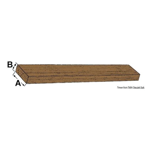 Listello teak 150x10 - 2,