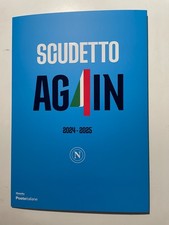 2025 Folder Filatelico SSC Napoli Campione d'Italia Calcio 2024/25