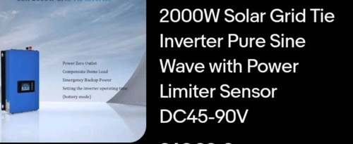 Inverter solare grid tie 2000w - solare, grid-tie