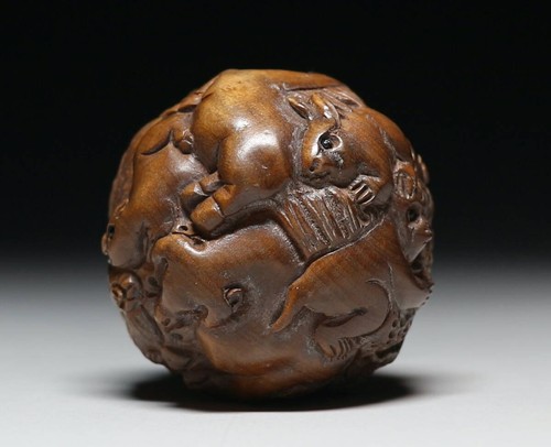 Antico netsuke giapponese - antico,