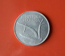 10 LIRE 1978 ERRORE - ROTTURA