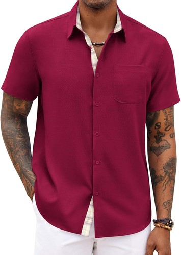Coofandy camicie uomo bottoni - coofandy,
