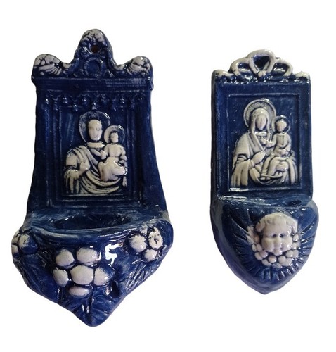 Acquasantiere terracotta - 2,