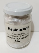 Pigmento restauro/affresco madreperla argento polvere di mica RestaurArte 125ml