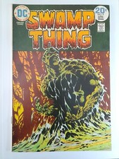 Swamp Thing 9 VF+ 1973.Bernie Wrightson cover.Dc comics