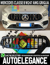 0032 GRIGLIA ANTERIORE MERCEDES CLASSE B W247 MASCHERINA AMG PANAMERICANA BLACK