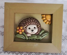 Thun quadro con Riccio e sole - misura grande, raro e fuori produzione