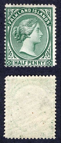 Falkland sg15 2d - is, 1/2d