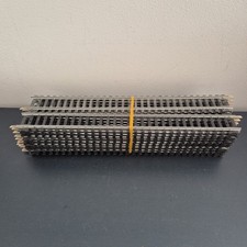 22x Mehano HO Rail Droit 22cm Circuit Train Vintage Modelisme Ferroviaire