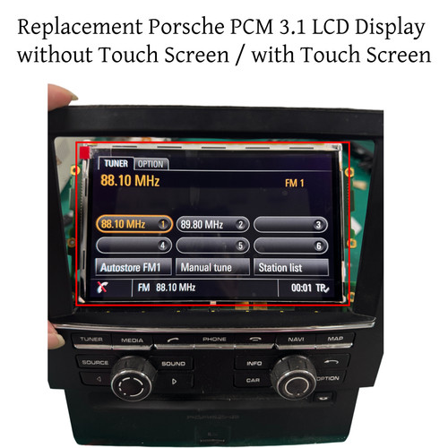 Display con touch panel per - display,