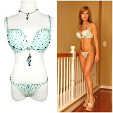 Set Reggiseno Acqua Cristalli