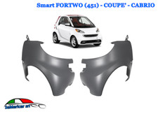 KIT 2 PARAFANGHI ANTERIORI ADATTI A SMART FORTWO COUPE' E CABRIO 451 04/2012-> A