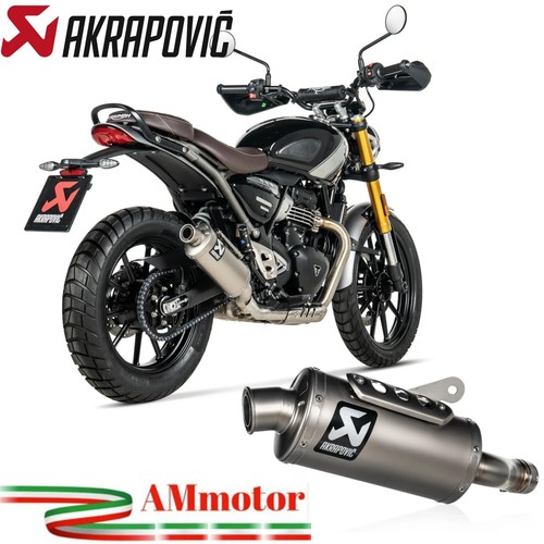 Akrapovic triumph scrambler - akrapovic,