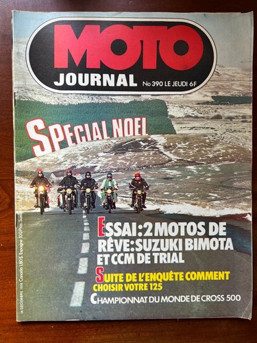 Moto journal 390 - moto, n°390