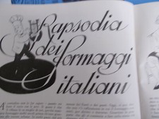 rapsodia dei formaggi italiani
