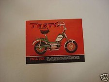 advertising Pubblicità 1973 CICLOMOTORE VELOMOTOR TESTI PULL V1K 50