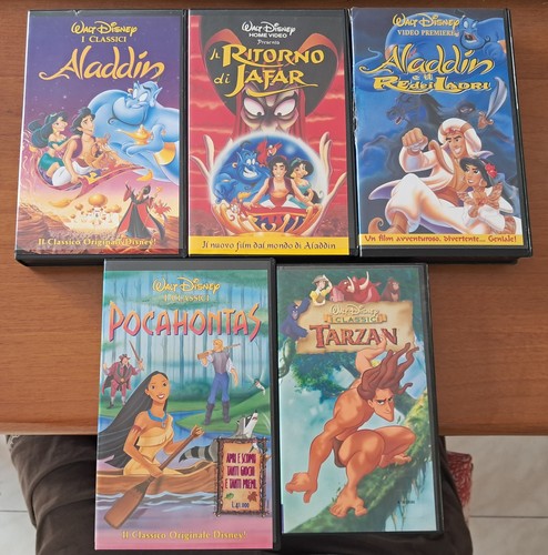 Lotto esotico vhs disney - esotico, 5