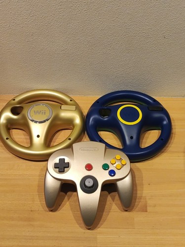Nintendo wii wheel gold - gold, club