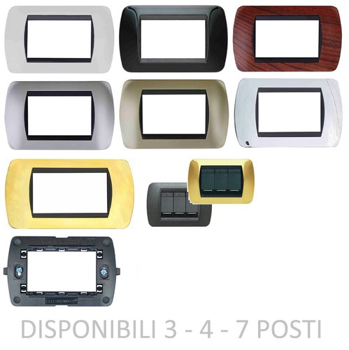 Placche compatibile bticino - placche,