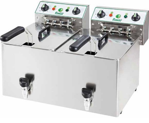 Friggitrice elettrica vasche - friggitrice, 2