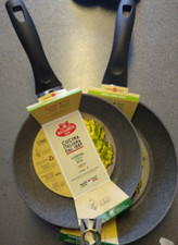 Padella Ballarini Granitium Cortina Eco Induzione Pietra cm 20 22 24 26 28 30 32