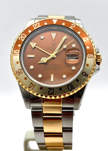 Rolex gmt master - ii, acciaio