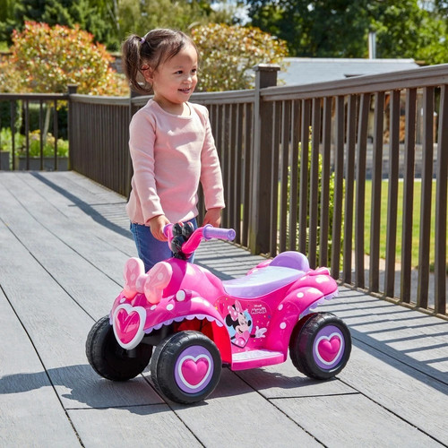 Quad elettrico minnie mouse - elettrico,