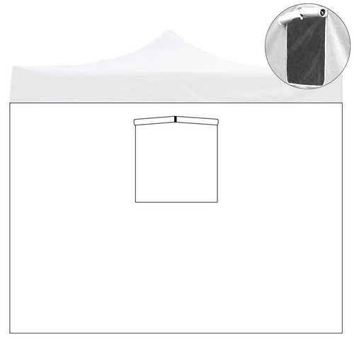 Telo laterale 3x2mt - , bianco