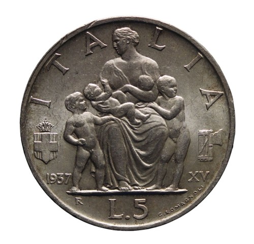 Regno italia 5 lire - dn,
