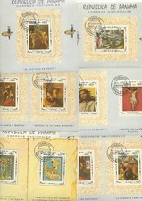 PANAMA PAINTINGS Mi# Bl.80/85