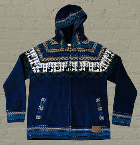 Giacca maglione lana alpaca