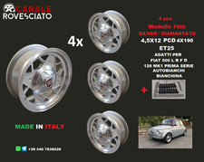 Cerchi in lega Fiat 500 old