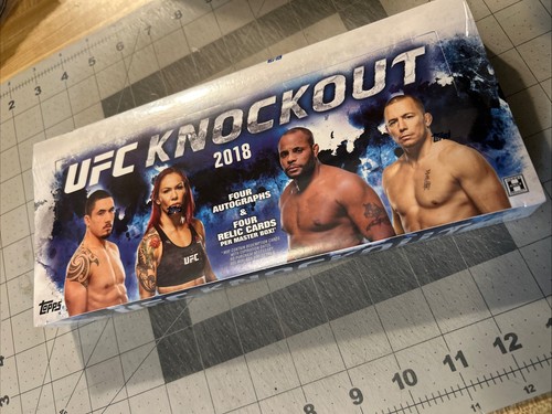 2018 topps ufc knockout hobby - ufc,