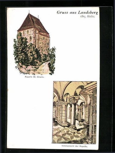 Cartolina artista landsberg - d'artista,