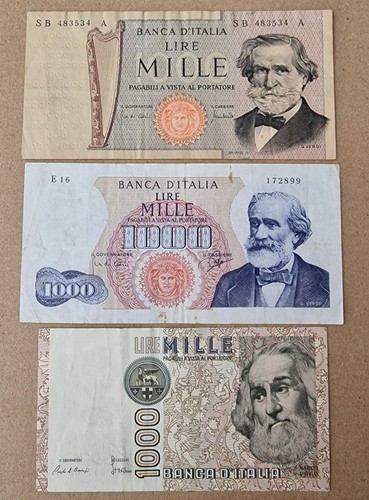 Tris mille 1000 lire - tris,