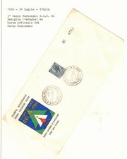 s56416 ITALIA 1956 Cover SCOUT