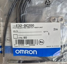 Kit 4x Sensore per fibre ottiche Omron E32-DC200