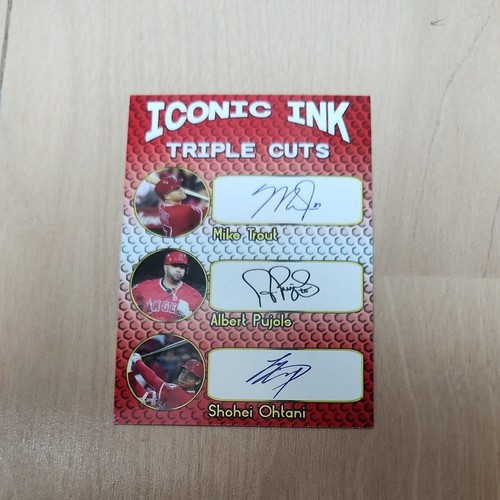 Scheda autografa shohei ohtani - shohei,